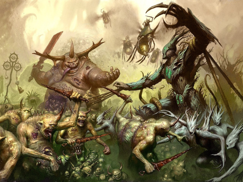 El meta semanal: ¡Nurgle y Sylvaneth pelean por el trono de Scourge of Ghyran!