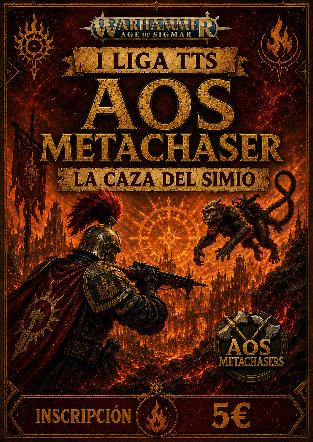 I Liga TTS AoS Metachaser: La caza del simio
